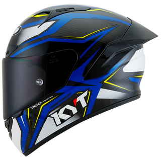 Sturzhelm KYT NZ R.- Stride Blau Wei XS