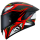 Sturzhelm KYT NZ R.- Stride rot weiss XS