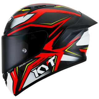 Sturzhelm KYT NZ R.- Stride rot weiss M