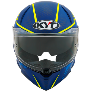 Sturzhelm KYT R2R Concept blau gelb XS