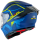 Sturzhelm KYT R2R Concept blau gelb XS