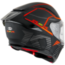 Sturzhelm KYT R2R Concept schwarz rot XS