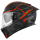 Sturzhelm KYT R2R Concept schwarz rot XS