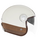 Sturzhelm NOX - Heritage Leather beige braun XS