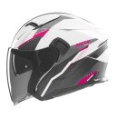 Sturzhelm NOX - N 130 Myst lad weiß pink