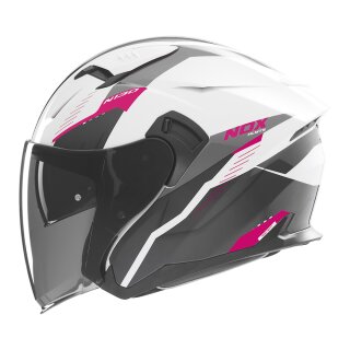 Sturzhelm NOX - N 130 Myst lad weiß pink XS