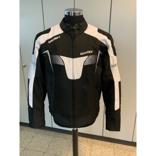 Blouson MESH wp schwarz weiß S