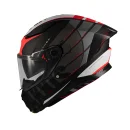 Sturzhelm AXXIS Panther Flight schwarz matt rot L