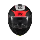 Sturzhelm AXXIS Panther Flight schwarz matt rot L