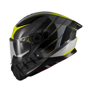 Sturzhelm AXXIS Panther Flight schwarz gelb M