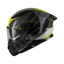 Sturzhelm AXXIS Panther Flight schwarz gelb S