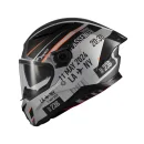 Sturzhelm AXXIS Panther Passenger silber XL