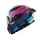 Sturzhelm AXXIS Panther Passenger blau pink