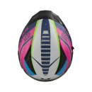 Sturzhelm AXXIS Panther Passenger blau pink 2XL