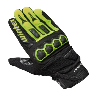 Handschuhe CROSSOVER schwarz fluolime 2XL