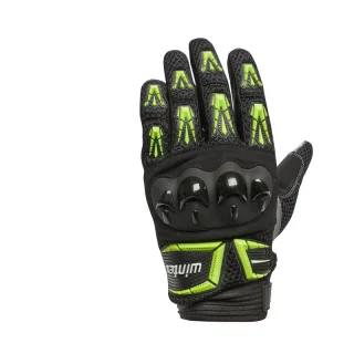 Handschuhe MX Protector schwarz fluolime M