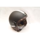 Sturzhelm MAX - Power Italia sw matt mit Sonnenblende XS