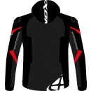 Blouson IXON - Pulsion Air schwarz weiß rot
