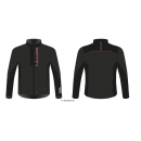 Blouson IXON - Ostro schwarz rot