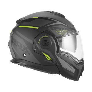 Sturzhelm NOX - Spinner Ark Schwarz matt Gelb