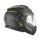Sturzhelm NOX - Spinner Ark Schwarz matt Gelb XL