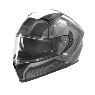 Sturzhelm NOX - N 402 Mentor schwarz weiß