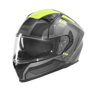 Sturzhelm NOX - N 402 Mentor schwarz gelb
