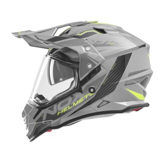 Sturzhelm NOX - N 312 Track schwarz matt silber