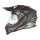 Sturzhelm NOX - N 312 Track weiß rot schwarz XS