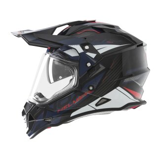 Sturzhelm NOX - N 312 Track blau rot schwarz