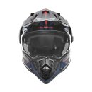Sturzhelm NOX - N 312 Track blau rot schwarz
