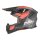 Sturzhelm NOX - MX 634 Storm schwarz matt rot XS