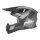 Sturzhelm NOX - MX 634 Storm schwarz matt silber M