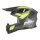 Sturzhelm NOX - MX 634 Storm schwarz matt gelb