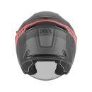 Sturzhelm NOX - N 130 Ekto schwarz matt rot L