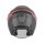 Sturzhelm NOX - N 130 Ekto schwarz matt rot M