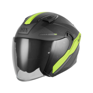 Sturzhelm NOX - N 130 Ekto Schwarz matt gelb