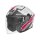 Sturzhelm NOX - N 130 Ekto weiß pink S