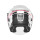 Sturzhelm NOX - N 182 Round schwarz matt pink