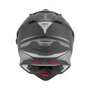 Sturzhelm NOX - N 312 Track schwarz matt silber XL