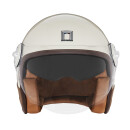 Sturzhelm NOX - Heritage Leather beige braun XS
