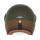 Sturzhelm NOX - Heritage Leather khaki braun L