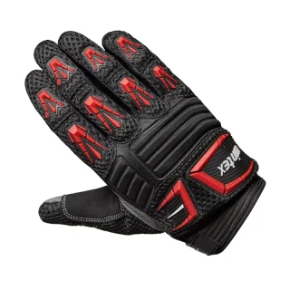 Handschuhe MX Soft schwarz rot S