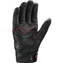 Handschuhe IXON - Mirage leather schwarz rot 3XL