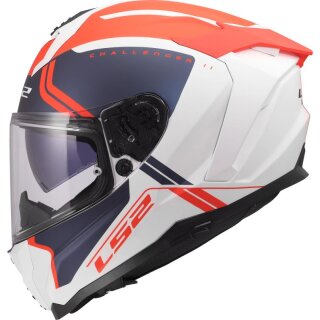 Sturzhelm LS2 Challe II Titan FF 817 weiß rot blau M