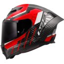 Sturzhelm LS2 Dragon Trax FF 807 schwarz rot