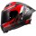 Sturzhelm LS2 Dragon Trax FF 807 schwarz rot M