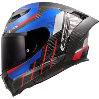 Sturzhelm LS2 Dragon Trax FF 807 schwarz blau 3XL