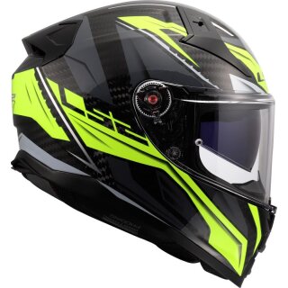 Sturzhelm LS2 Vector II Savage Carbon FF 811 schwarz gelb