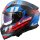 Sturzhelm LS2 Vector-II Tantic carbon FF811 rot blau XS
